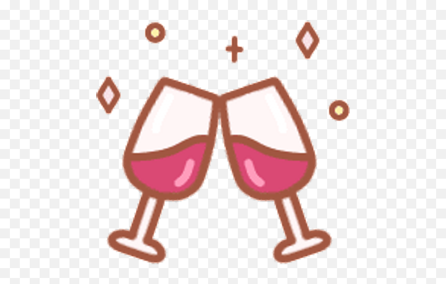 Sticker Maker - Pink Lover 2 Wine Glass Emoji,Wine Cup Emoji Whatsapp