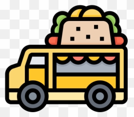 Delivery Dogs Food Hot Street Truck Free Icon Of Street - Street Food Truck Clipart Png Emoji,Emoticons Dogs