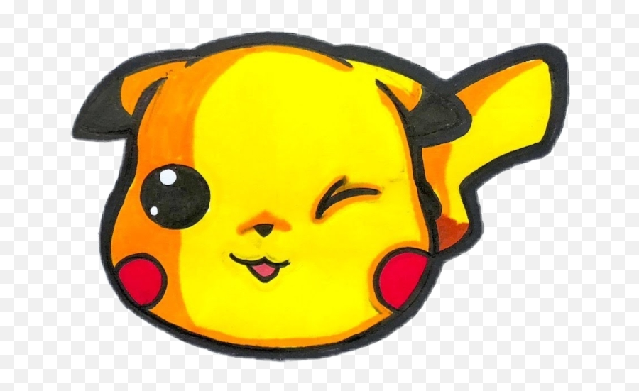 Pokemon Emoji Pikachu Sticker - Happy,Pokemon Emoji