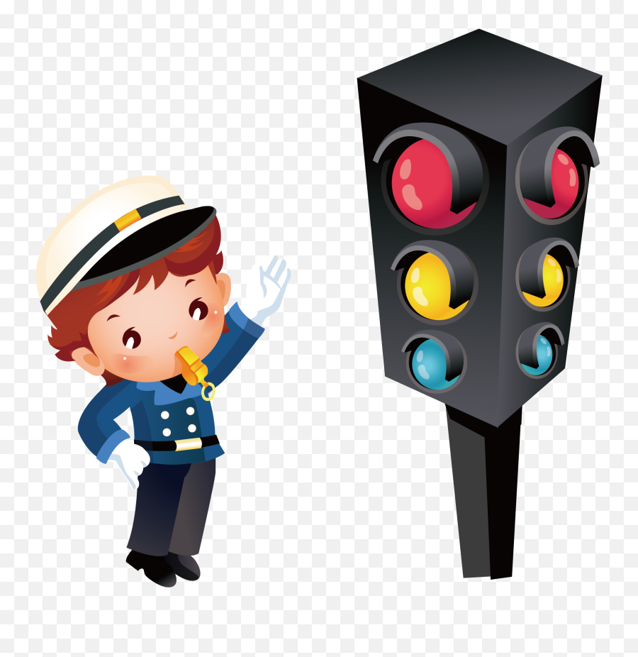 Traffic Light - Traffic Light Png Cartoon Emoji,Burglar Emoji