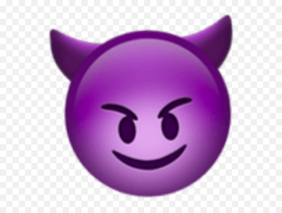 Iphoneemoji Iphone Emoji Devil Devilemoji Sticker By - Blue Devil Emoji,Dire Pig Emoticon