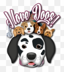 Emoji Stickers - Dog Supply,Emojis Puppies In Love
