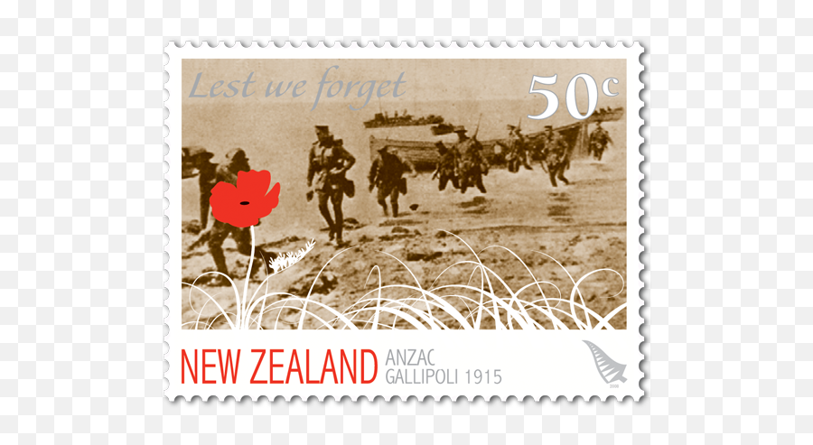 The Anzac Series - Stories Of Nationhood Nz Post Collectables Postage Stamp Emoji,Emotion Stamps