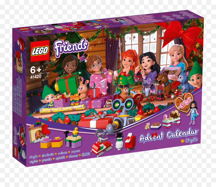 Lego Friends Advent Calendar 41420 - Lego Friends Sets Lego Friends Emoji,Emoji Float Toys