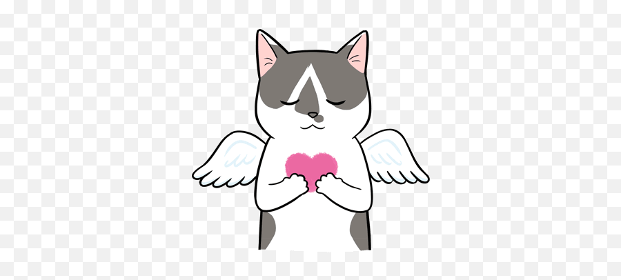 Pin De Luna En Emoticon Gato En Caricatura Día De San Emoji,Madoka Magica Kyubey Emoticon