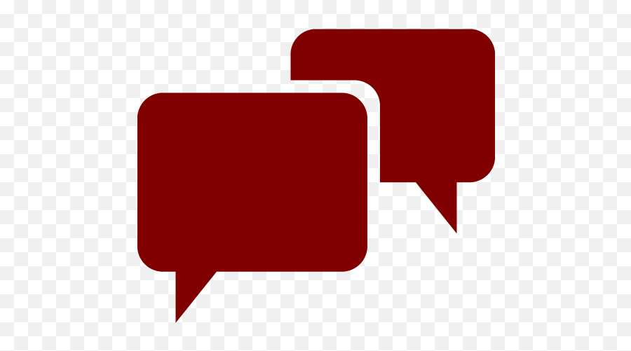 Maroon Speech Bubble 3 Icon - Free Maroon Speech Bubble Icons Blue Speech Bubble Icon Png Emoji,Text Bubble Emoticon