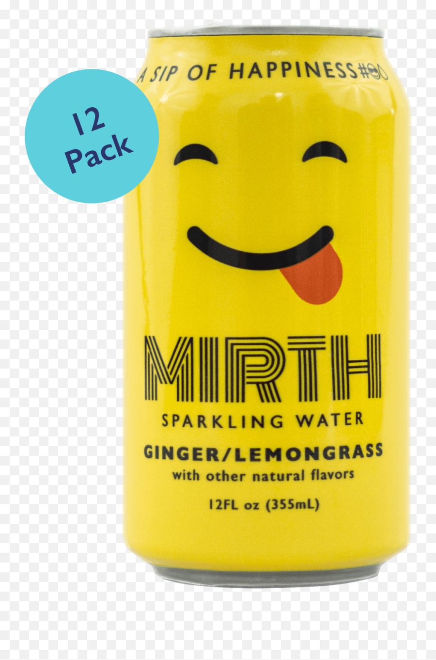 Mint Chocolate Flavor Sparkling Water U2013 Mirth Water - Happy Emoji,Yellow Emoji Water Splash