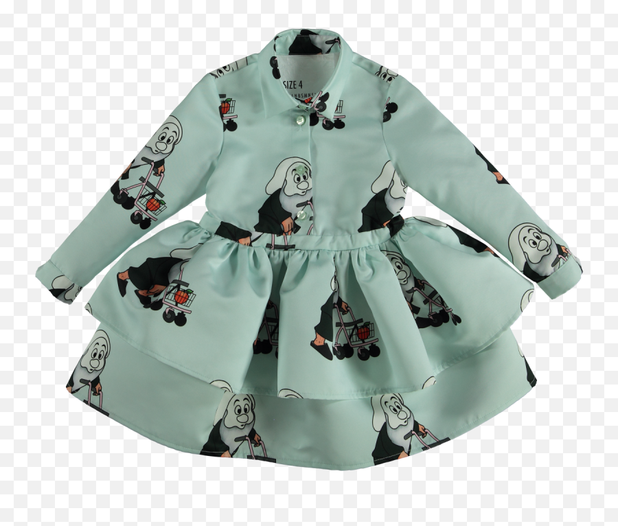 Caroline Bosmans Printed Dress Dwarf - Long Sleeve Emoji,Caroline Bosman Emoticon