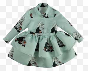 Caroline Bosmans Printed Dress Dwarf - Long Sleeve Emoji,Caroline Bosman Emoticon