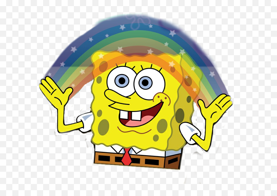 The More You Know Meme - Spongebob Imagination Meme Png Emoji,Dagoth Ur Emoji Gif