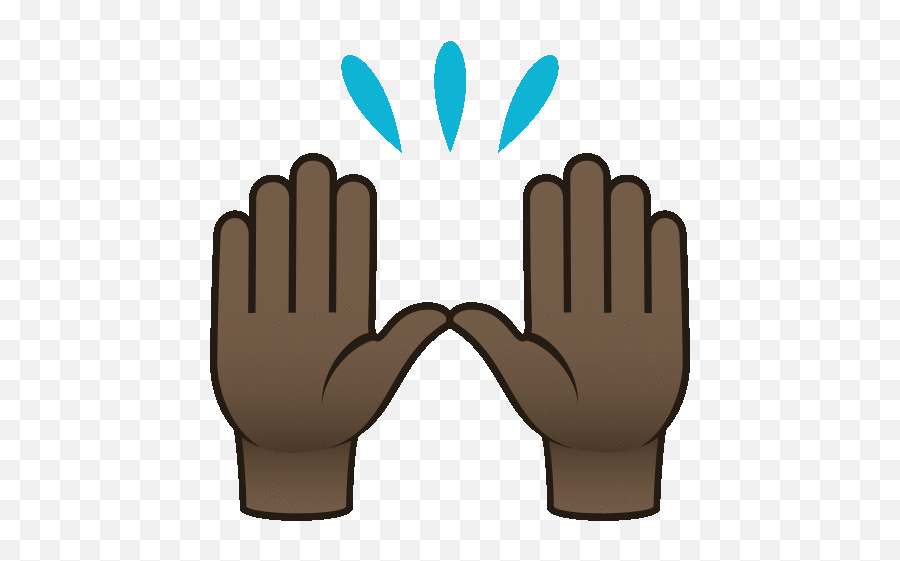 Hands Up Joypixels Sticker - Hands Up Joypixels I Surrender Raising Hands Emoji,Two Thumb Emoji