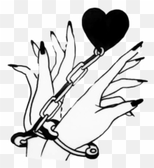 Kinky Sticker - Easy Hands In Handcuffs Drawing Emoji,Handcuffs Emoji