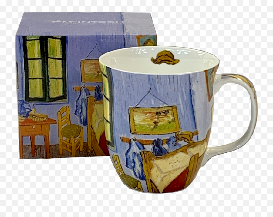 Vincent Van Gogh Mcintosh Mugs Emoji,Post-impressionists Added Less Emotion To Paintings.