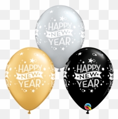 Happy New Year Confetti Latex Balloon Emoji,Emoticons Party Supplies
