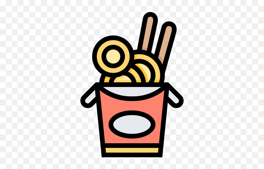 Cup Food Instant Noodles Precooked Free Icon Of Street Emoji,Facebook Messenger Emoticon Ketchup