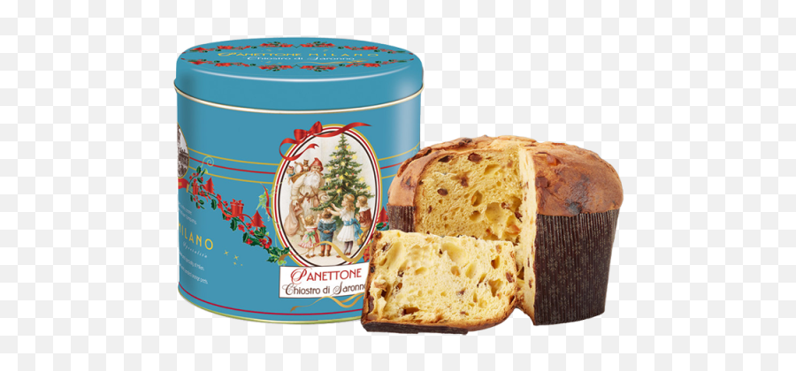 Classic Panettone - Nicolao Metal Tin By Chiostro Di Saronno Emoji,Christmas Eemoji Pasta