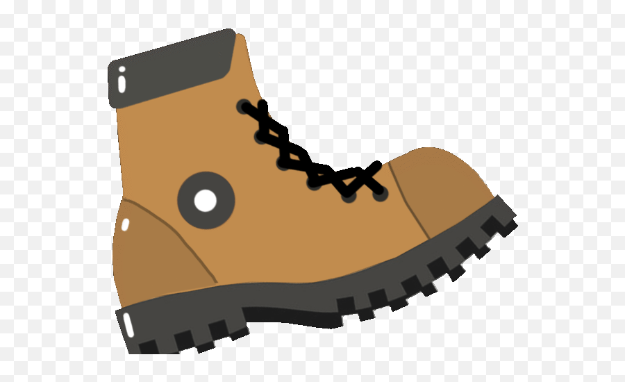 Top Brown U Stickers For Android Ios - Boot Gif Emoji,Hiking Boot Emoji