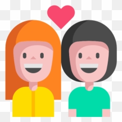 Lesbians - Free People Icons Emoji,What Is The Lesbian Emoji