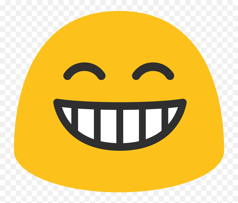 Fileemoji Grinning Face Smiling Eyessvg - Wikimedia Commons,Eye Emojiu