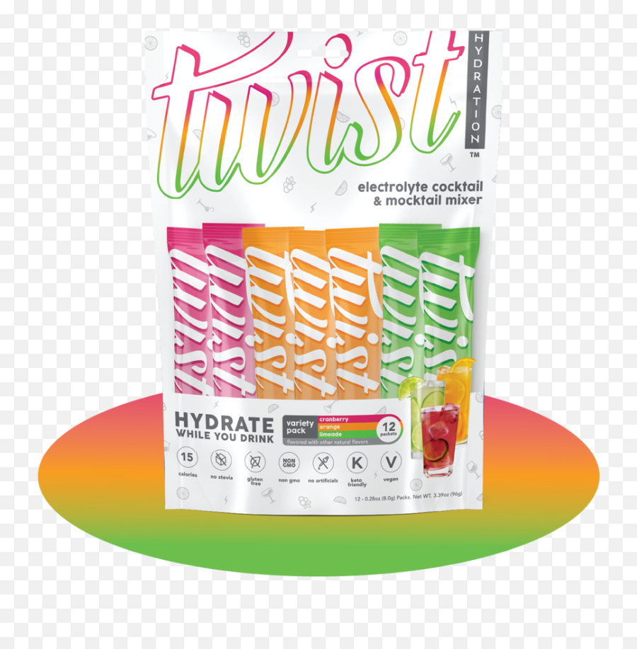 Twist Hydration - Electrolyte Cocktail And Mocktail Mixer Emoji,Mocktail Emoji