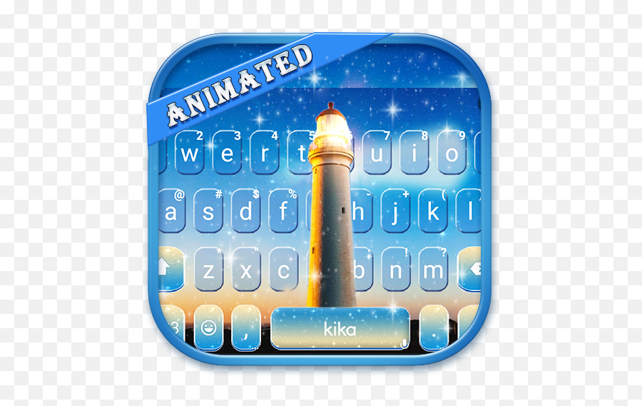 Animated Light House Keyboard Theme - Beacon Emoji,Lighthouse Emoji