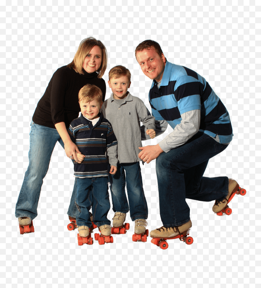 Download Family Roller Skating - Family Kids Wear Png Emoji,Roller Skate Emoji