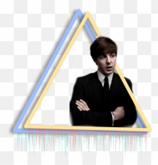 Paulmccartney Beatles 60s Sticker - Businessperson Emoji,Paul Mccartney Emoji
