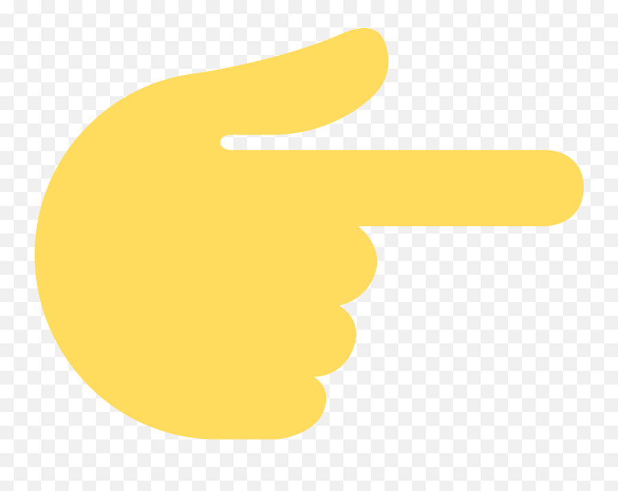 Backhand Index Pointing Right Emoji - Point Right Emoji Png,Pointing Emoji