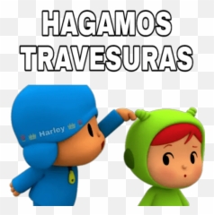 Animated Emoticons Cute Love Gif - Sticker De Pocoyo Hagamos Travesuras Emoji,Whatsapp Emoticons Love Story