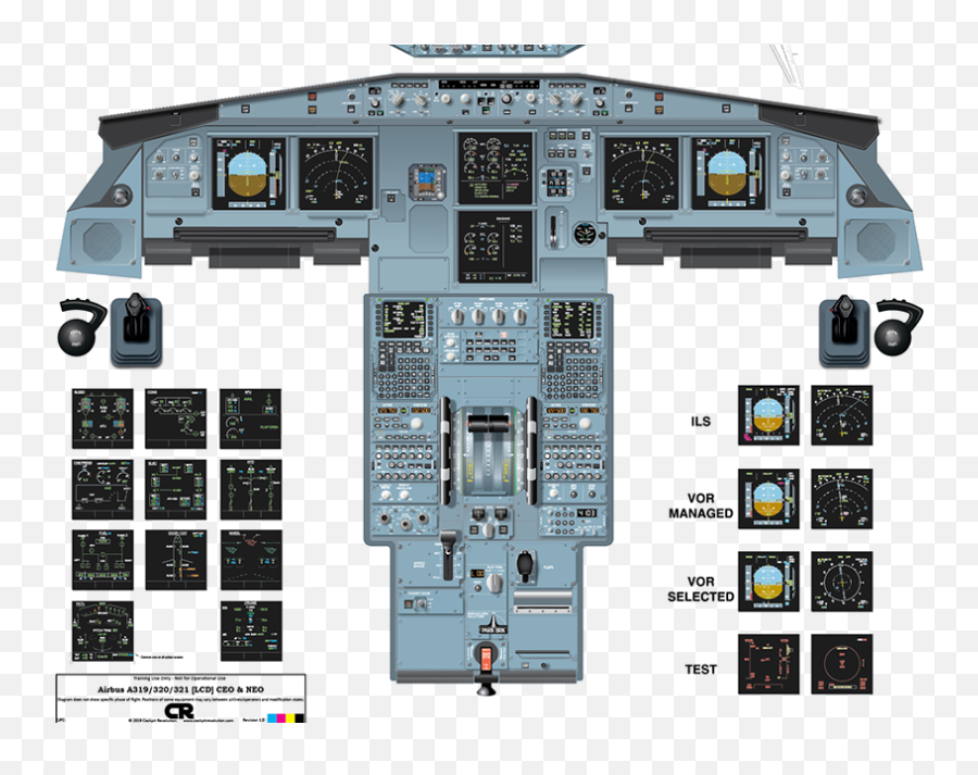 Airbus A320 Cockpit Diagram - High Resolution A320 Cockpit Layout Emoji,Airbus Wednesday Emotion