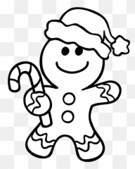 Free Printable Gingerbread Man Png - Gingerbread Coloring Page Emoji,Printable And Colorable Pictures Of Emojis