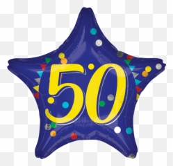 18 50th Birthday Star - Balloon Emoji,Emoji Birthday Supplies