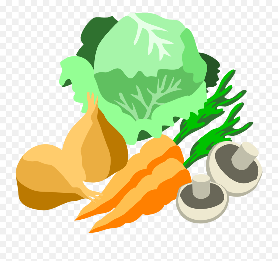 Clipart Border Vegetable - Transparent Vegetable Clipart Emoji,Vegetable Emoticon Png