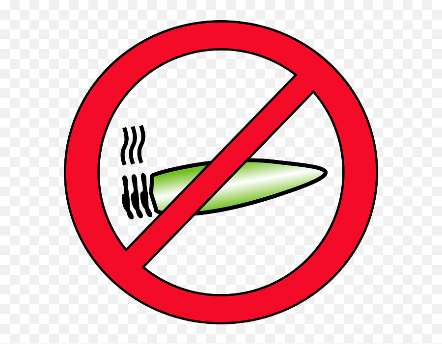 Cannabis Leaf Cross Stitch Patterns - No Smoking Bongs Sign Emoji,Pot Smoking Emoji