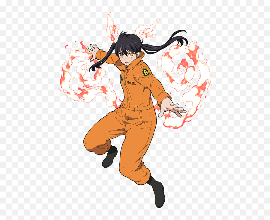 Fire Force Special Fire Force Company 8 Characters - Tv Tamaki Fire Force Emoji,Art Fires The Emotions