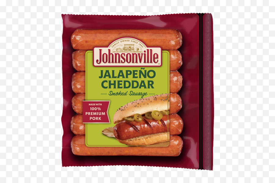 Jalapeño And Cheddar Smoked Sausage Links - Johnsonvillecom Johnsonville Jalapeno Cheddar Sausage Emoji,Facebook Emoticons Jalapeno