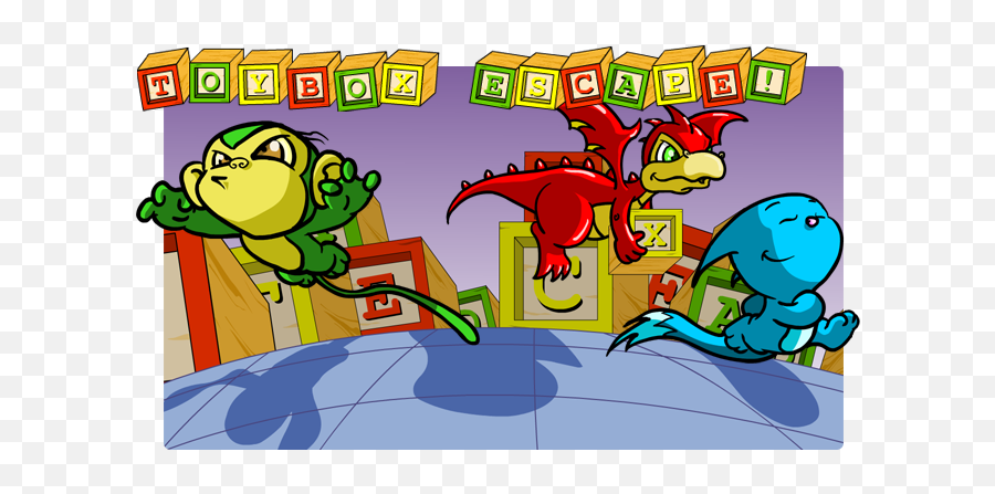 Virtual Games Pets - Neopets Toybox Escape Emoji,Heart Emoticons To Use On Neopets Pet Pages