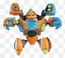 Ready 2 Robot Bot Brawlers Mystery Pack - Ready 2 Robot Lowlife Emoji,The Emoji Movie Collectible Figures