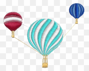 Matriz De Bordado Balões - Globo Aerostatico Bordado Emoji,Emoticons De Balão
