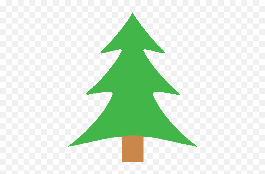 Evergreen Tree - New Year Tree Emoji,Christmas Tree Emojis