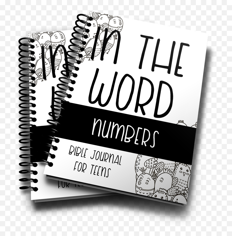 In The Word Bible Journal Numbers - Caderno Neymar Emoji,Bible Emotion Numbers Printable