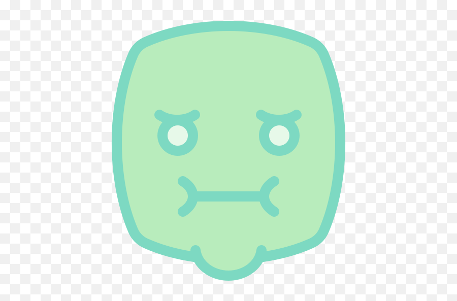 Nausea - Free Smileys Icons Dot Emoji,Green Sick Emoticon Face