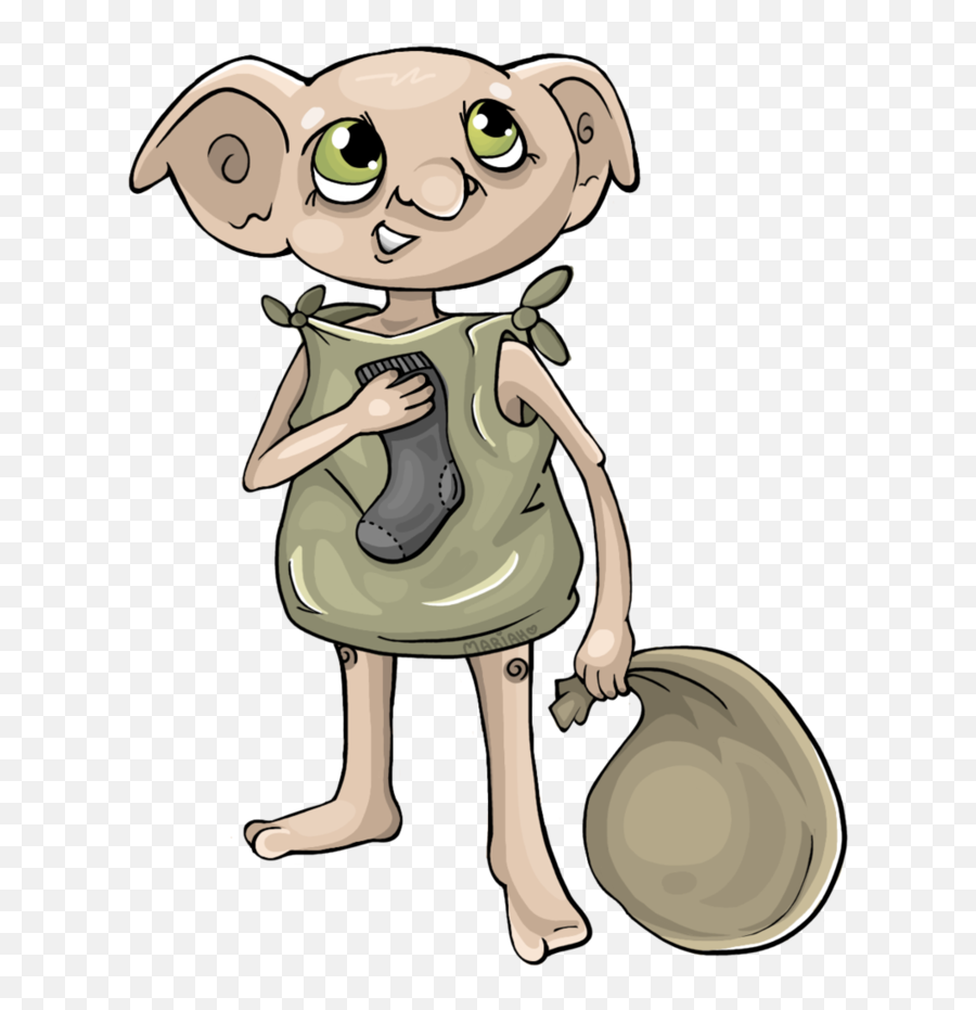 Elf Clipart Png - Dobby Clipart Png Emoji,Dobby Emoji