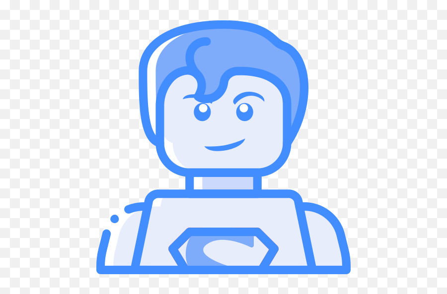Superman - Superman Icon Blue Emoji,Superman Emoji Copy And Paste