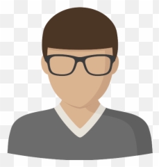 Male Square Face With Glasses And Mustache Vector Svg Icon Emoji,Avatar Man Emotions
