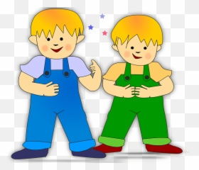 Sweet Kids In Overalls Clipart Free Download Transparent Emoji,Playing Chess Clipart Emoticon