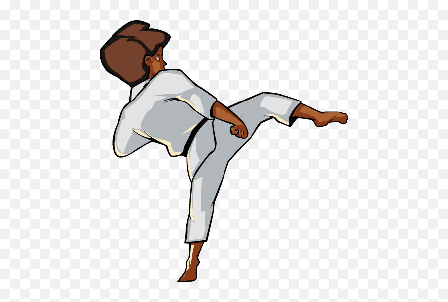 Martial Arts Jokes For Kids U2013 Karate Taekwondo Kung Fu Emoji,Animated Karate Kick Girl Emoticon