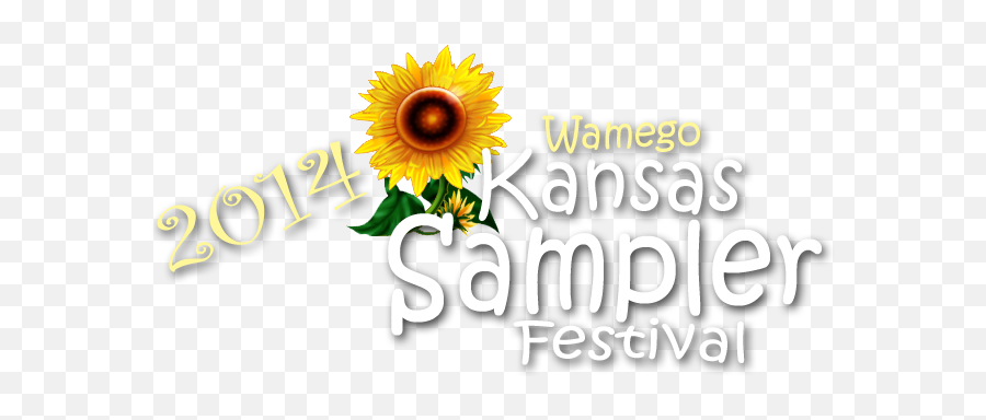 2014 Kansas Sampler Festival Wamego Plus Mount Mitchell Emoji,Kansas Sunflower Emoticon