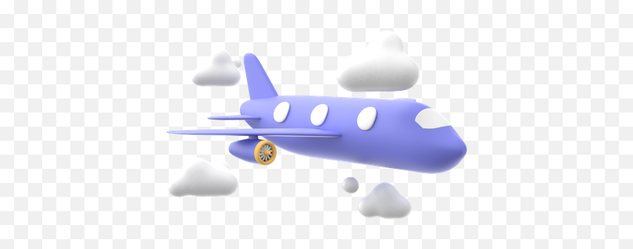 Premium Fast Delivery 3d Illustration Download In Png Obj Emoji,Emoji Plane Clear Background