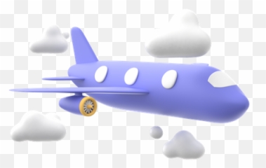 Premium Fast Delivery 3d Illustration Download In Png Obj Emoji,Emoji Plane Clear Background